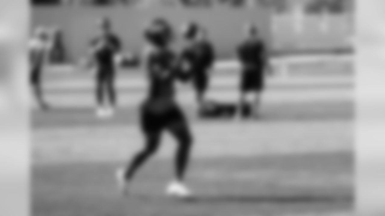 DaeSean Hamilton during practice on September 7, 2018.