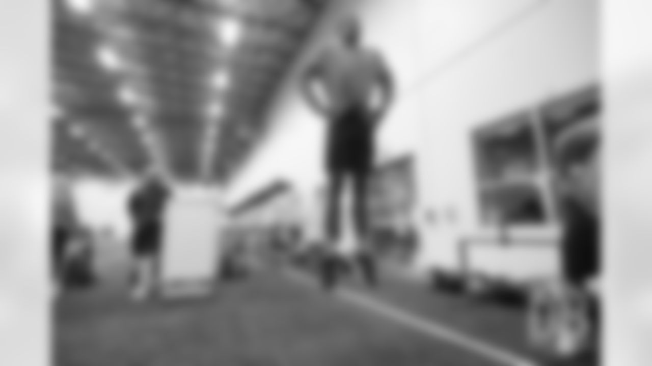 Courtland Sutton during offseason workouts at UCHealth Training Center in Englewood, Colorado, on April 2, 2019.
Photo by Gabriel Christus