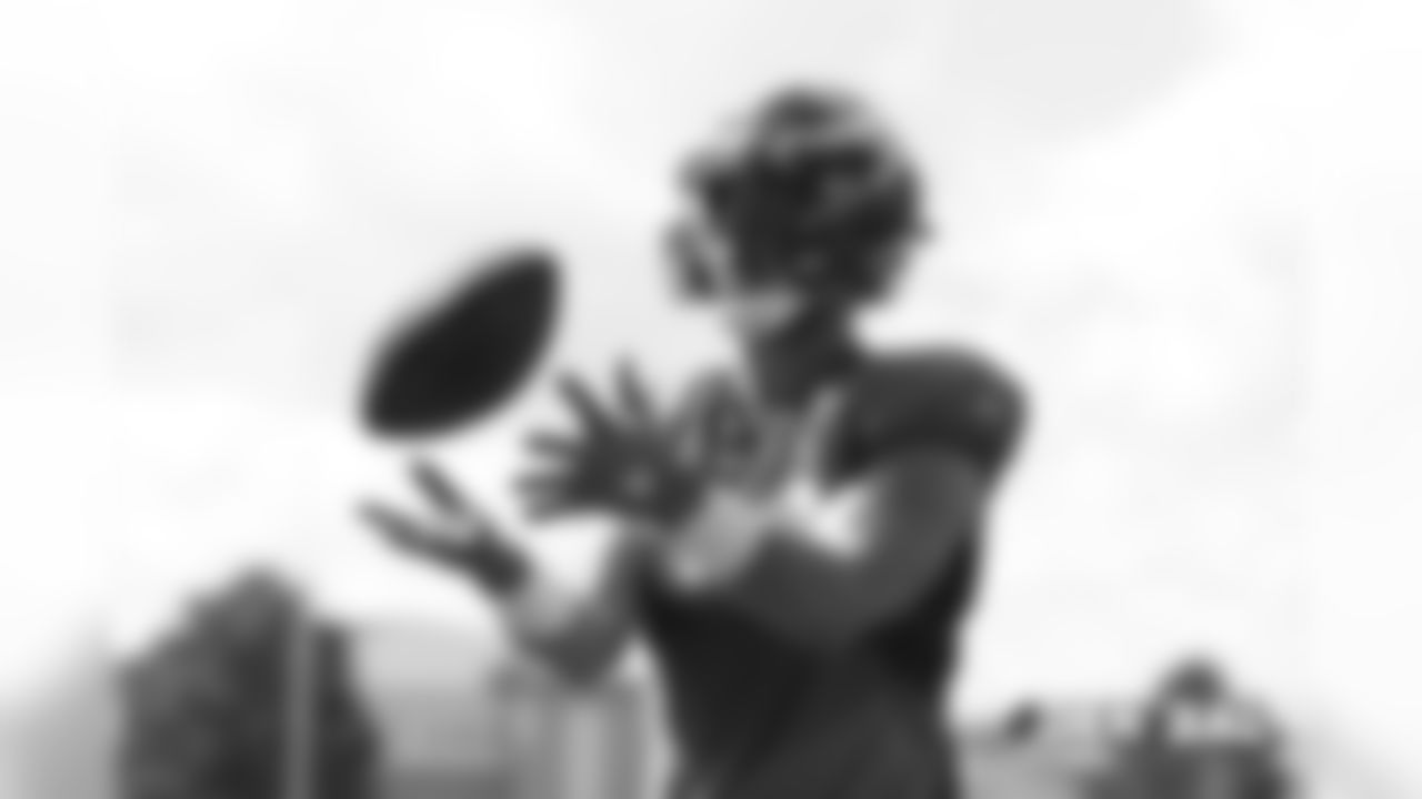 Jake Butt during practice at UCHealth Training Center in Centennial, CO, September 20, 2018.
Photo by Gabriel Christus