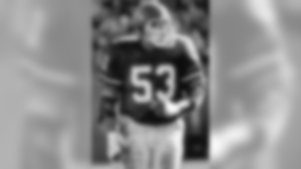Randy Gradishar during a break between plays.