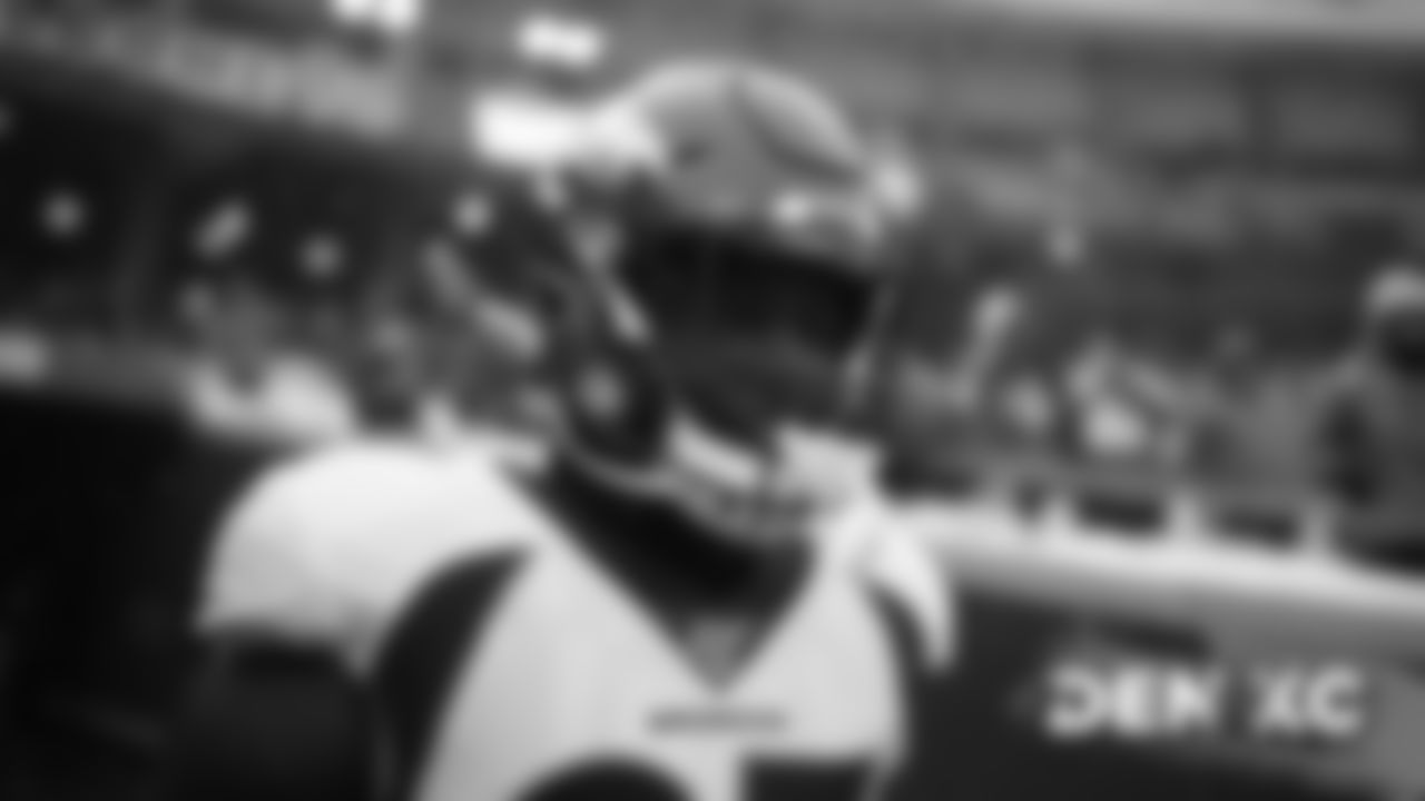 Before the Broncos' Week 15 game against the Kansas City Chiefs at Arrowhead Stadium on December 15, 2019. (Photo by Gabriel Christus)