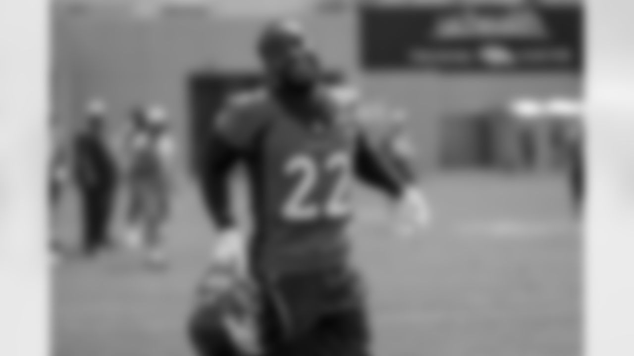 Kareem Jackson during practice on the fifth day of training camp at UCHealth Training Center on August 2, 2021. (Photo by Sam Weaver)