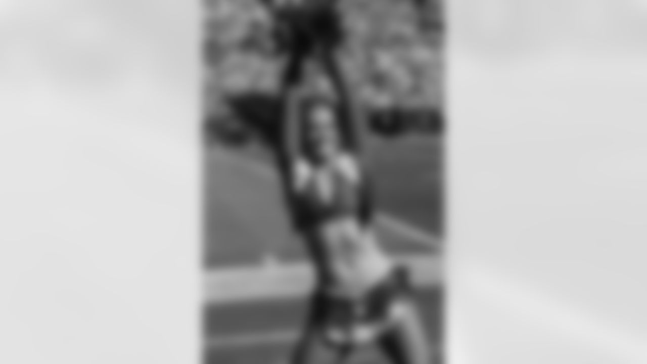 The Denver Broncos Cheerleaders during the Broncos' Week 2 game against the Houston Texans at Empower Field at Mile High in Denver, Colorado on September 18, 2022.