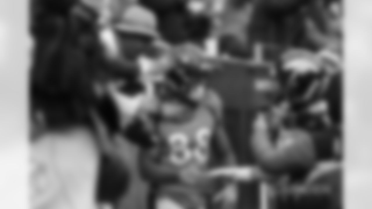Demaryius Thomas during the game against the Los Angeles Rams during the game at Broncos Stadium at Mile High in Denver, Colorado, October 14, 2018.
Photo by Gabriel Christus