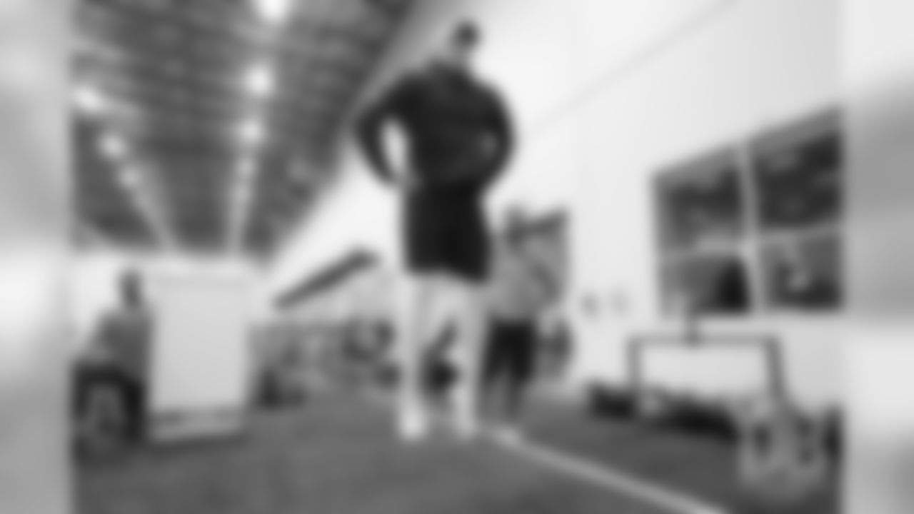Casey Kreiter during offseason workouts at UCHealth Training Center in Englewood, Colorado, on April 2, 2019.
Photo by Gabriel Christus