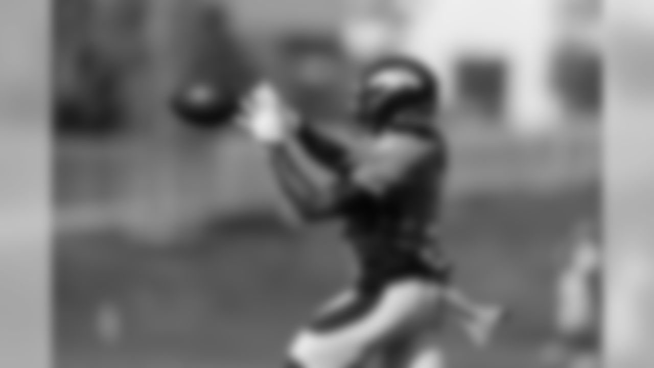 Kendall Hinton during training camp at UCHealth Training Center in Centennial, CO, August 20, 2020.
Photo by Gabriel Christus