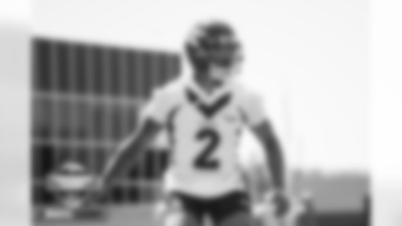 Pat Surtain II at practice on Day 13 of training camp at UCHealth Training Center in Englewood, Colorado on August 10, 2022. (Photo by Jakob Siegel)