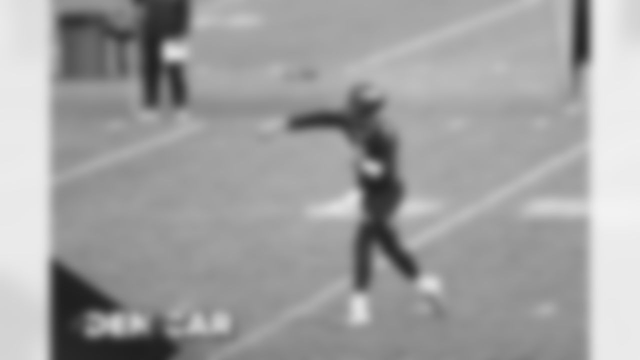 Drew Lock action during practice at UCHealth Training Center in Centennial, CO, December 10, 2020.
Photo by Gabriel Christus