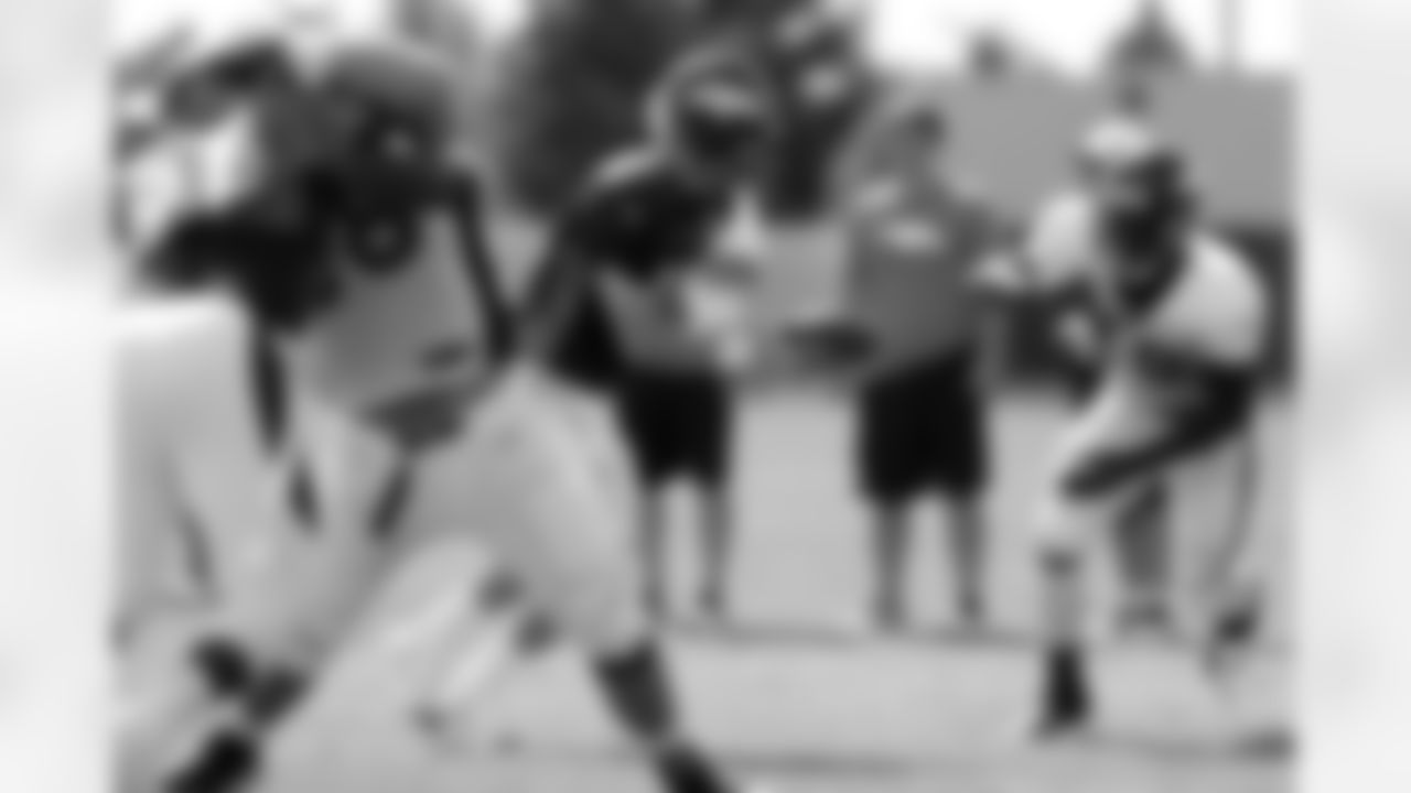 Ball takes the handoff.
