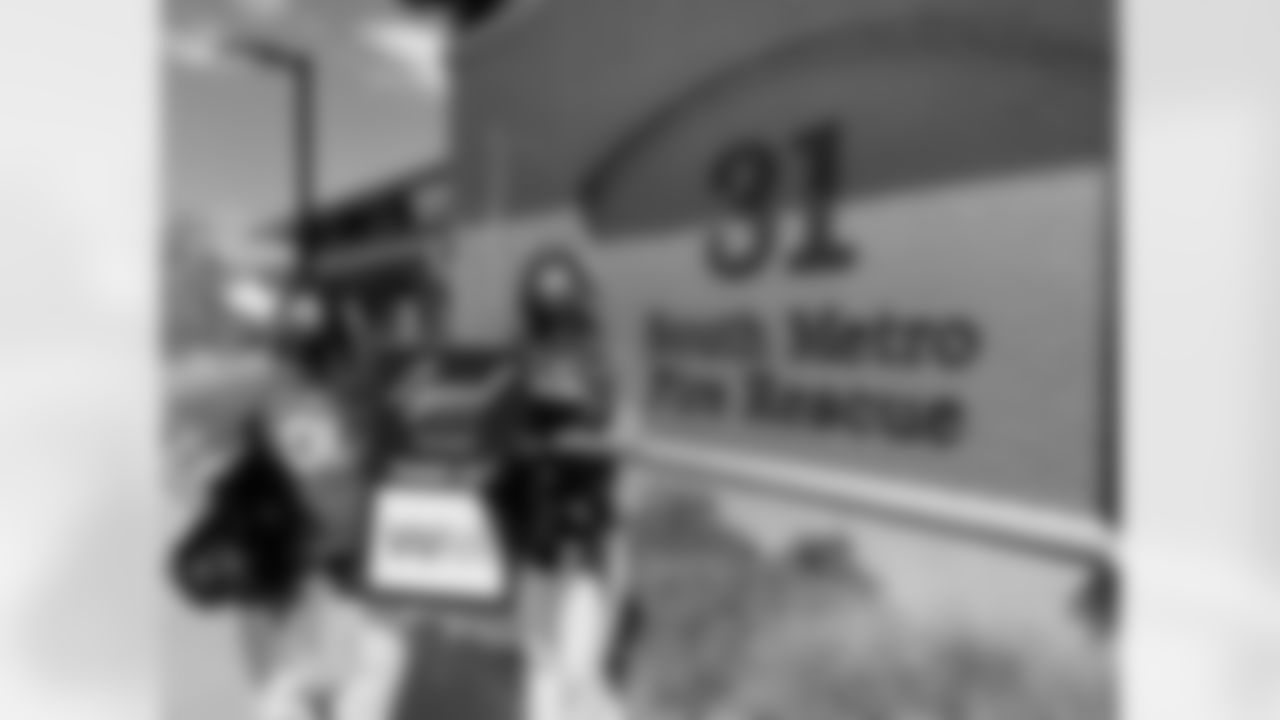 Denver Broncos Cheerleaders and Miles the Mascot delivery more than 1,800 gourmet boxed lunches, prepared by Epicurean Catering, to healthcare professionals, local nonprofits, first responders, teachers, and essential and frontline workers.