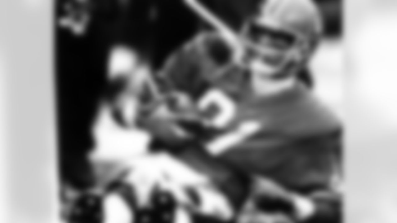Elway threw a dart to Steve Watson on the right sideline to pick up another 12 yards and move the Broncos into Cleveland territory. The two-minute warning then stopped the clock.