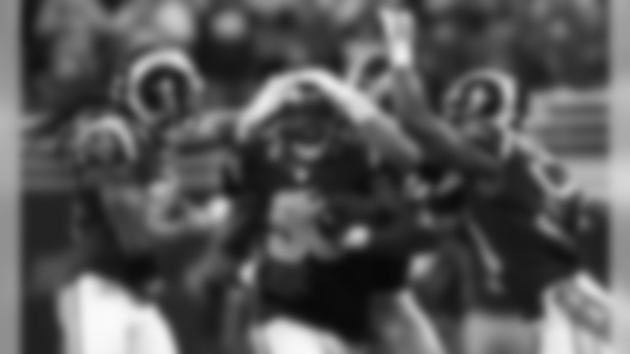 2015 stats: 29 total tackles (18 solo), 0.5 sacks, 1 pass defensedCareer stats: 127 total tackles (84 solo), 14.0 sacks, 1 safety, 3 passes defensed, 4 forced fumbles, 5 NFL seasons