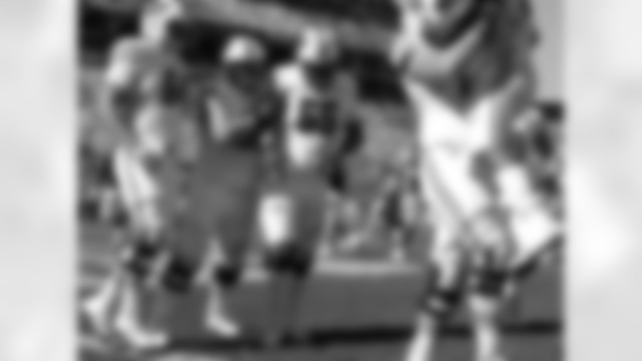 OT Ryan Ramczyk, Wisconsin
"Finally an offensive tackle comes off the board, as the class is not great from top to bottom. Ramczyk burst onto the scene this year with the top run-blocking grade in the nation and a stellar effort in pass protection with only 12 pressures allowed on the year. He can play with power or execute blocks on the move, and he can be a big part of the rebuilding process that Denver must undergo along the offensive line." [Jan. 11]