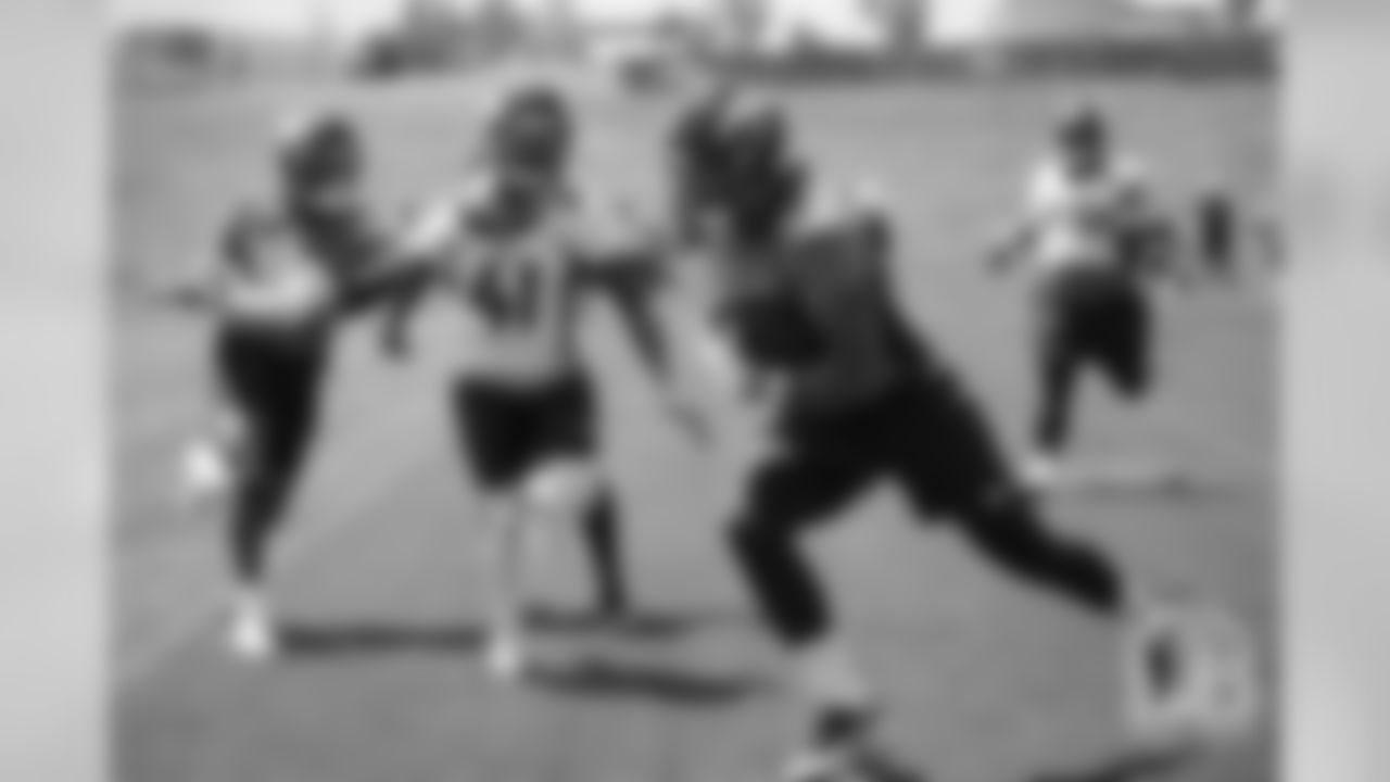Noah Fant during the Broncos' second mandatory minicamp practice on June 5, 2019.