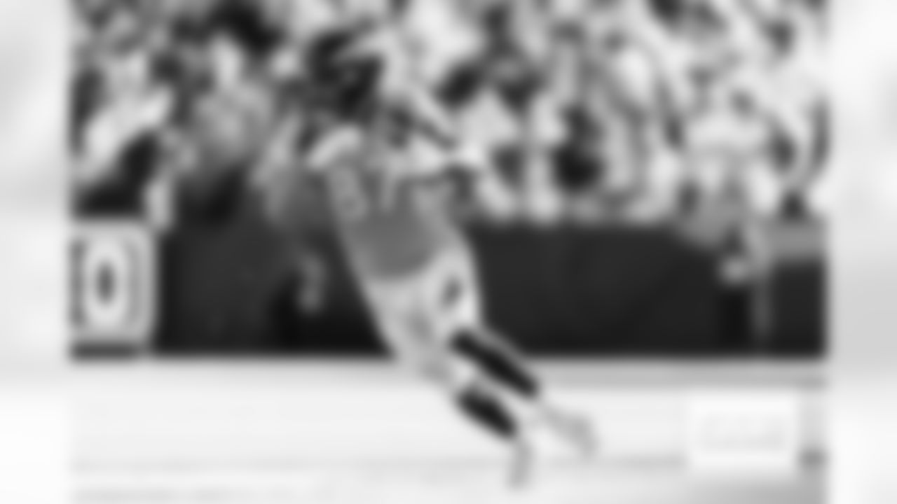 Eric Tomlinson during a NFL game against the New York Jets on Sunday, October 23, 2022 at Empower Field at Mile High in Denver, Colorado.
Photo by Gabriel Christus / Denver Broncos