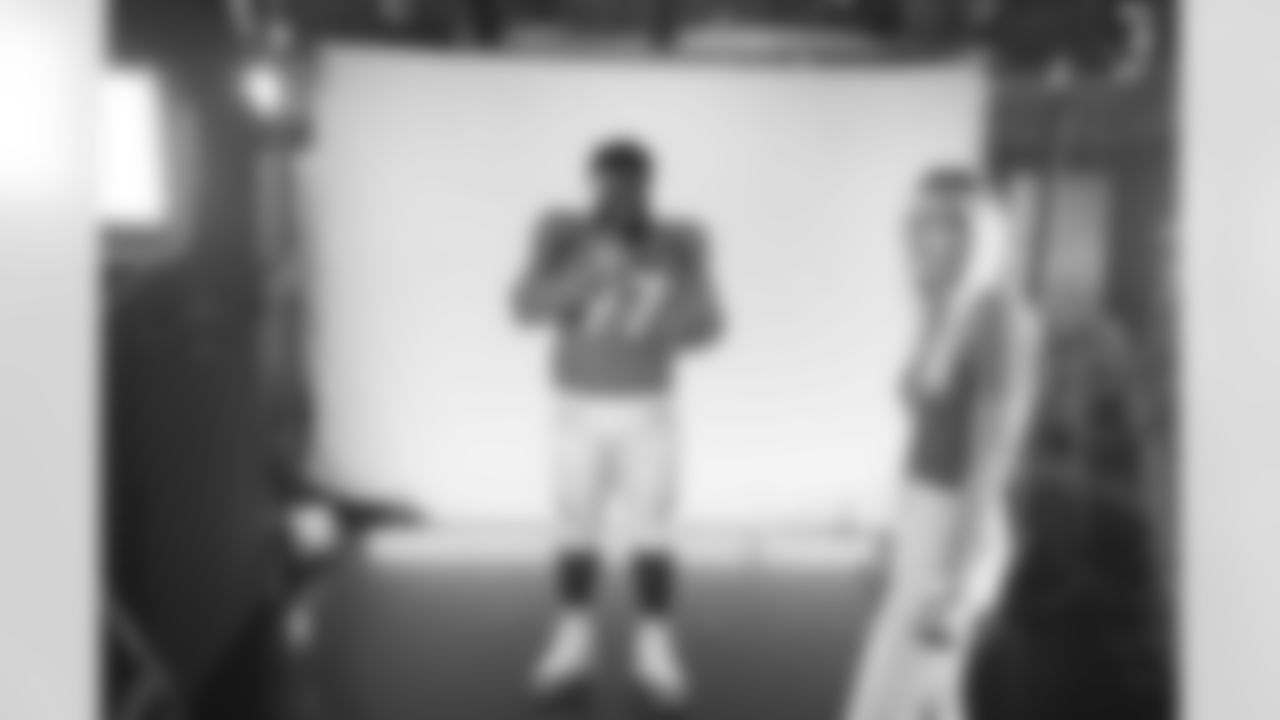 D.J. Jones behind the scenes during the 2022 asset shoot on Thursday, June 2, 2022 at UCHealth Training Center in Denver, Colorado.
Photo by Gabriel Christus