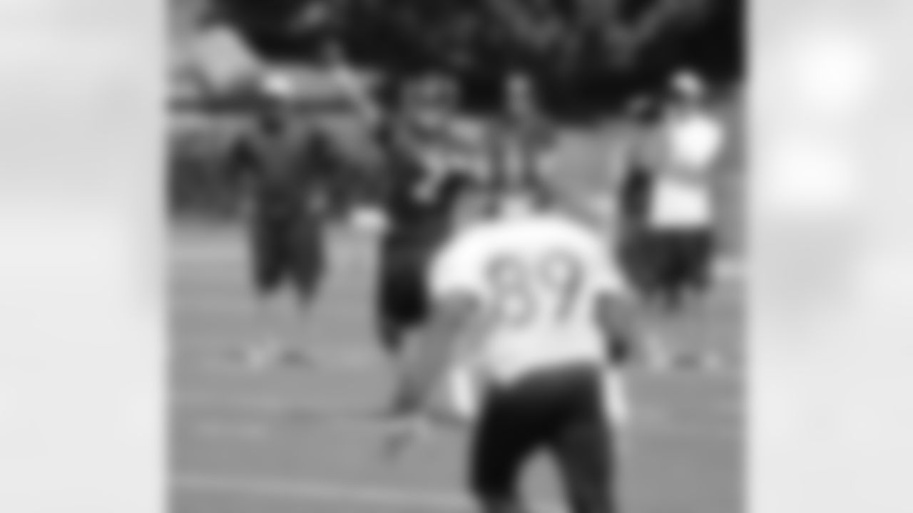 Seventh-round pick Zac Dysert targets WR Greg Orton.