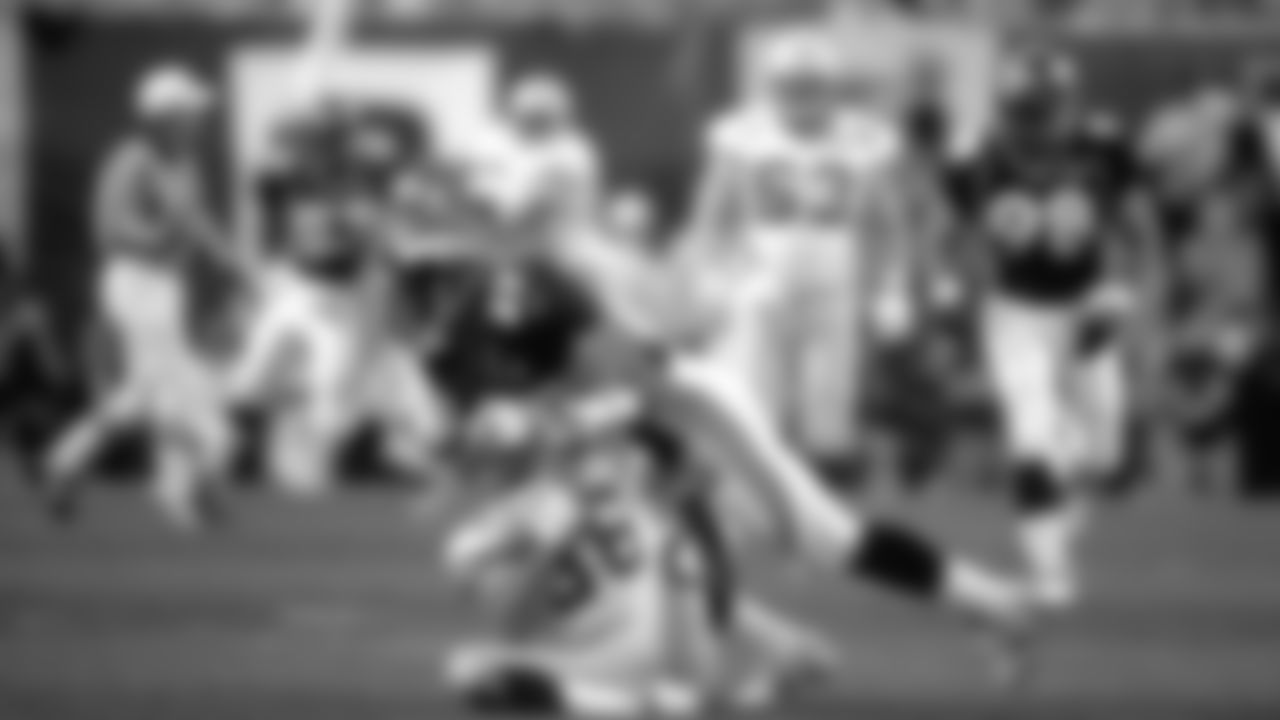 San Diego: Antonio Freeman catches a 13 yard pass from Favre on a third and nine and gets the first down despite a big hit by Steve Atwater. This was the third play of the game, the opening drive against the Green Bay Packers at Qualcomm Stadium in San Diego, CA on January 25, 1998.