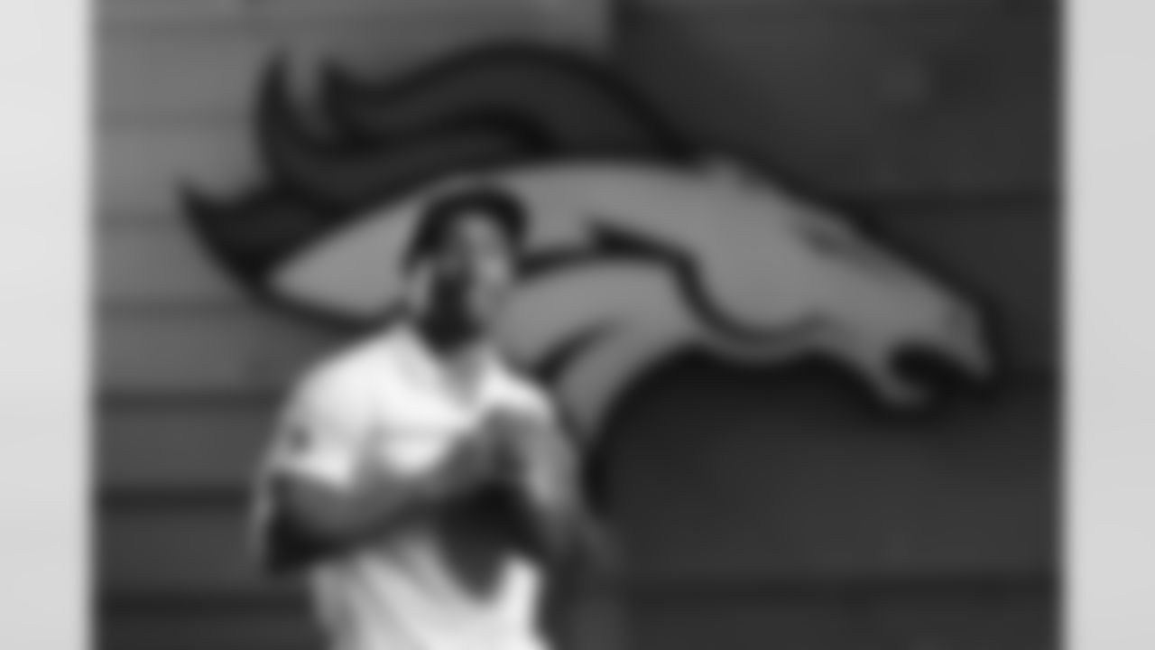 Ronald Darby poses for a portrait before a press conference introducing free agents Ronald Darby and Michael Boone at UCHealth Training Center in Centennial, CO, March 18, 2021.
Photo by Gabriel Christus