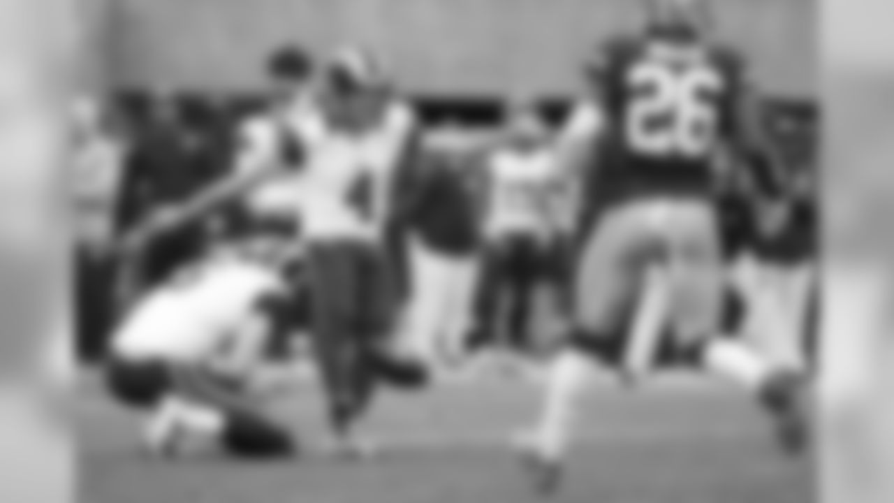 2015 stats: 20-for-30 (66.7%), 61 long, 26-of-28 on PAT attempts
Career stats: 93-for-119 (78.2%), 61 long, 120-of-123 on PAT attempts, 4 NFL seasons