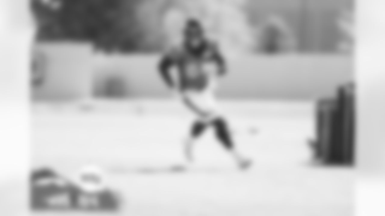 Albert Okwuegbunam during practice on Wednesday, October 27, 2021 at UCHealth Training Center in Denver, Colorado.
Photo by Gabriel Christus
