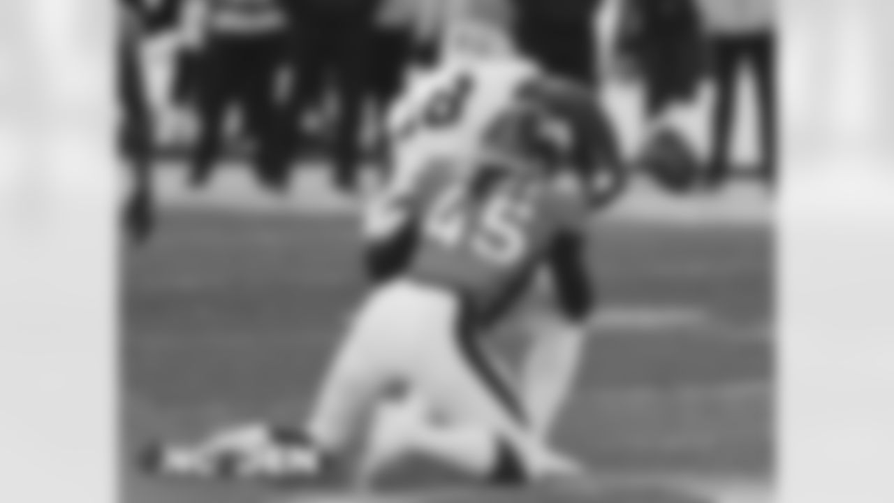 During the Broncos' Week 12 game against the New Orleans Saints at Empower Field at Mile High on November 29, 2020. (Photo by Eric Lars Bakke)