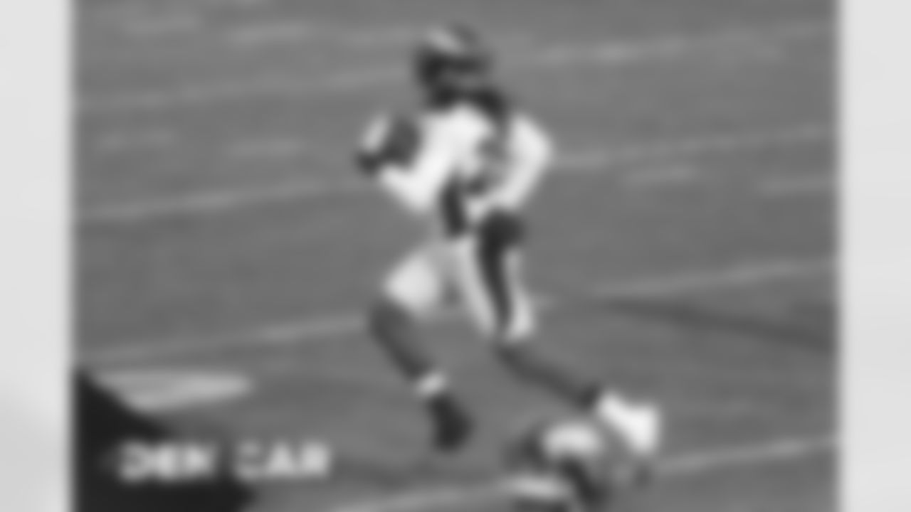 Melvin Gordon III action during practice at UCHealth Training Center in Centennial, CO, December 10, 2020.
Photo by Gabriel Christus