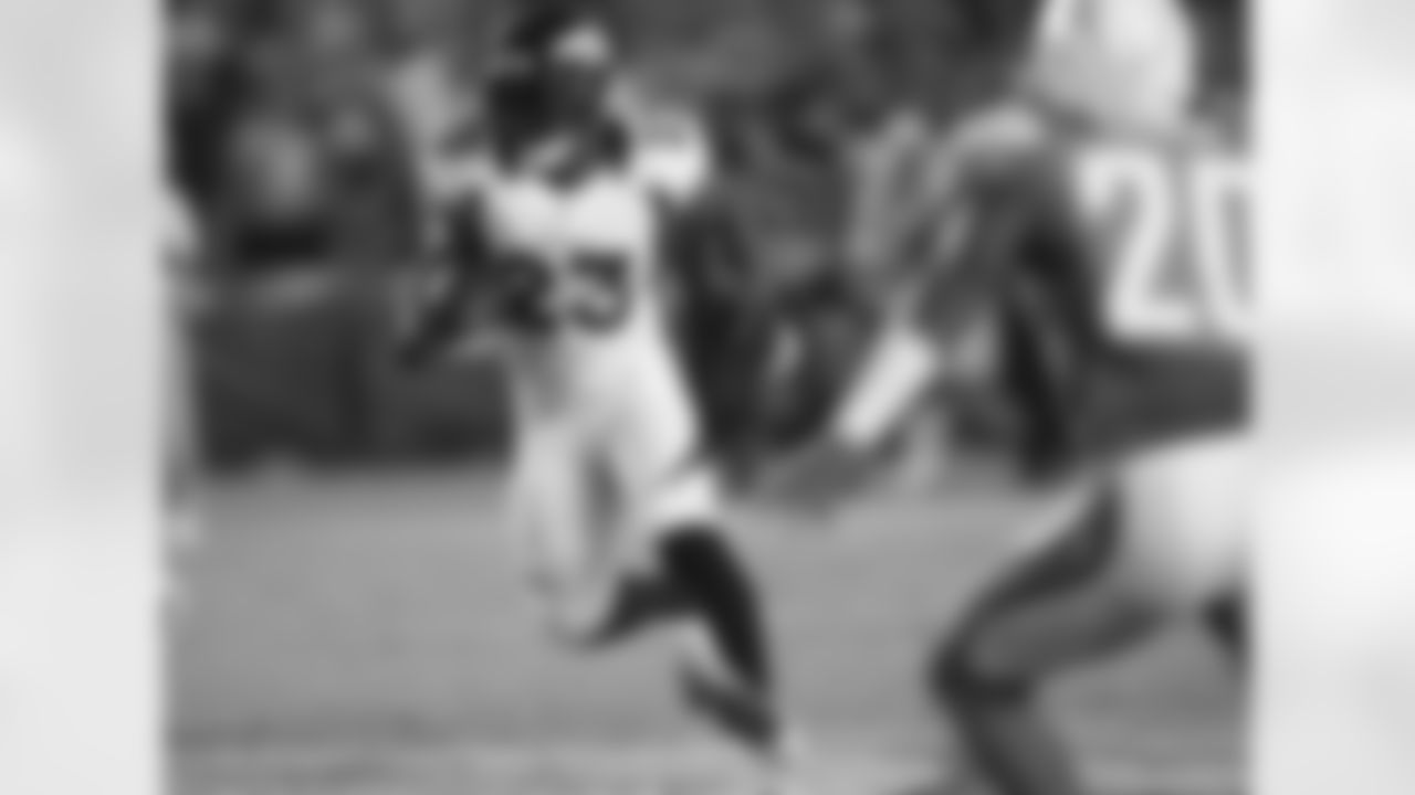RB Willis McGahee takes a carry in the second-half.