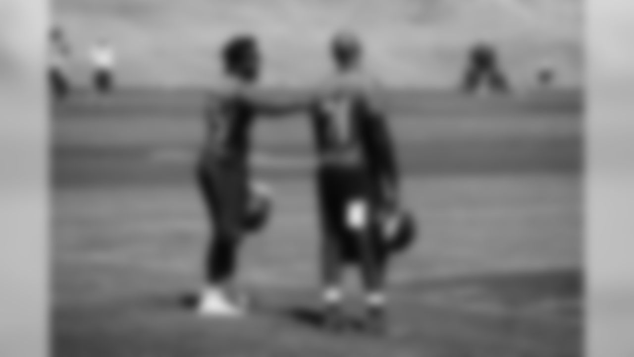 S T.J. Ward and CB Aqib Talib