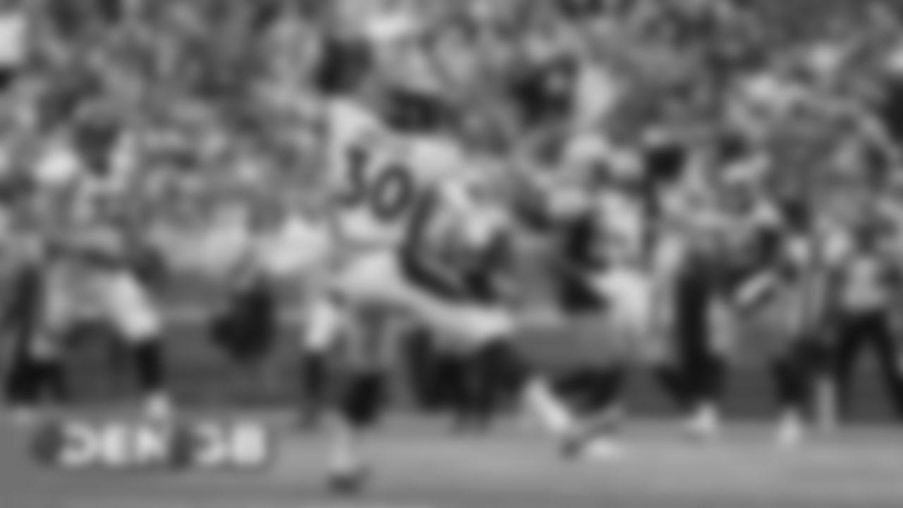 During the first half of the Broncos' Week 3 game against the Green Bay Packers on September 22, 2019 at Lambeau Field. (Photo by Gabriel Christus)