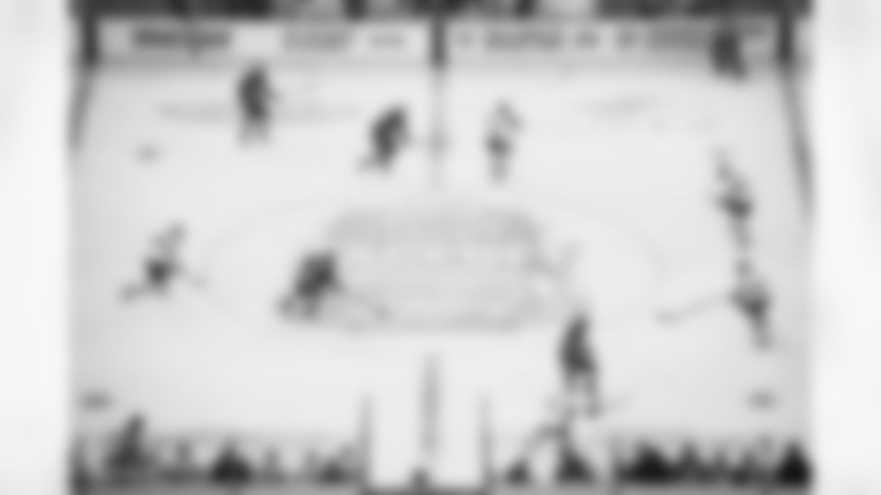 Michigan Wolverines vs Ohio State Buckeyes Faceoff on the Lake at FirstEnergy Stadium on February 18, 2023. Ohio State won 4-2.