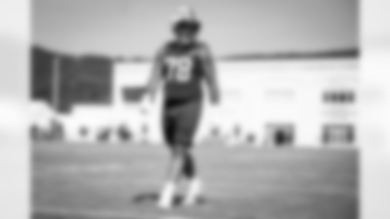 Offensive tackle Jack Conklin (78) during Phase II Fieldwork at The Greenbrier on July 23, 2023.