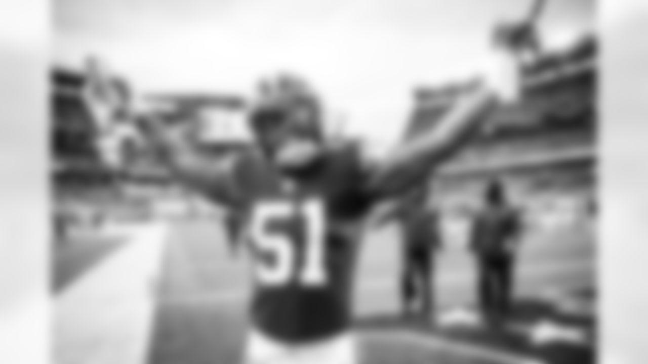 Linebacker Mack Wilson (51) after a NFL football game between the Houston Texans and Cleveland Browns on November 15, 2020 at FirstEnergy Stadium. The Browns won 10-7.
