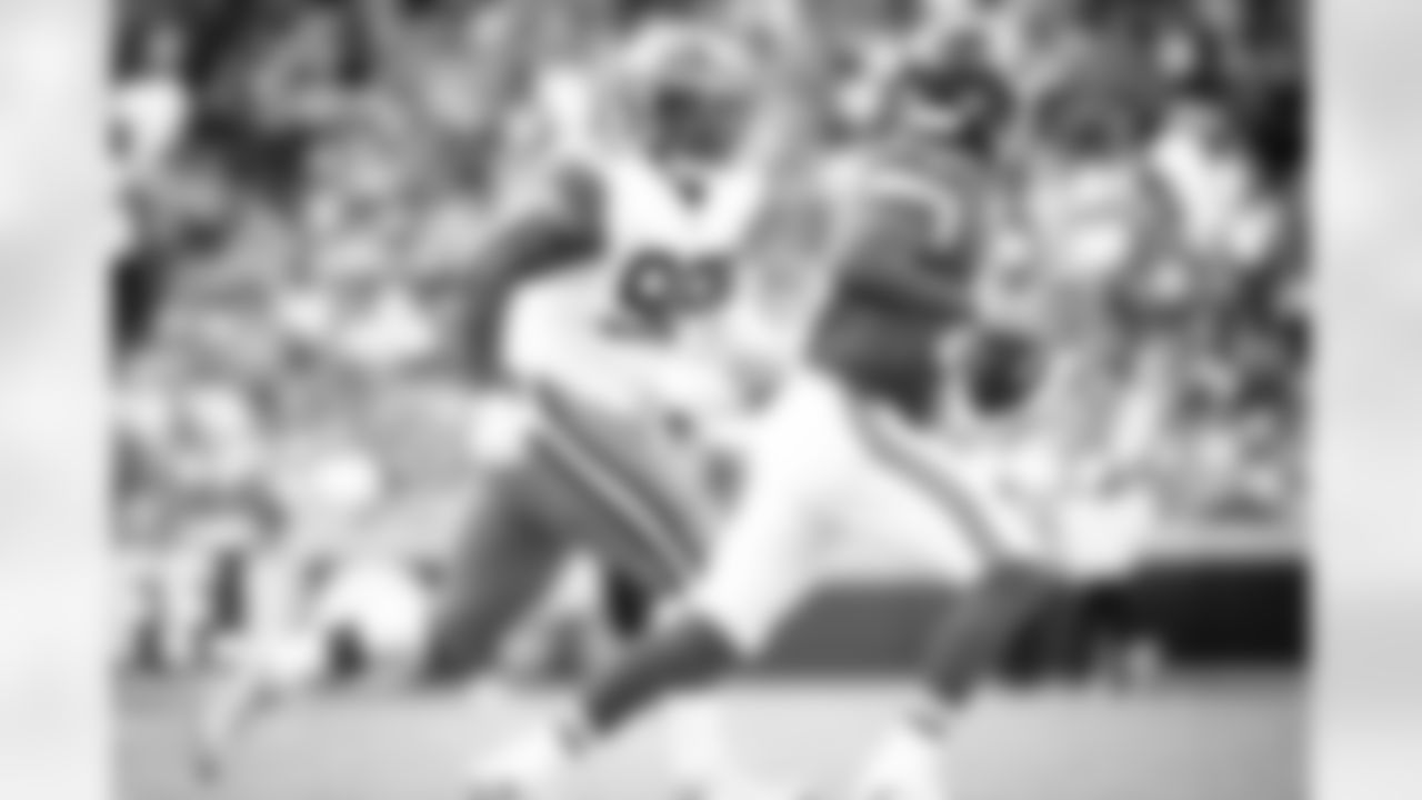 Defensive tackle Jordan Elliott (96) during a NFL football game between the Cleveland Browns and Kansas City Chiefs on September 12, 2021 at GEHA Field at Arrowhead Stadium. The Browns lost 29-33.
