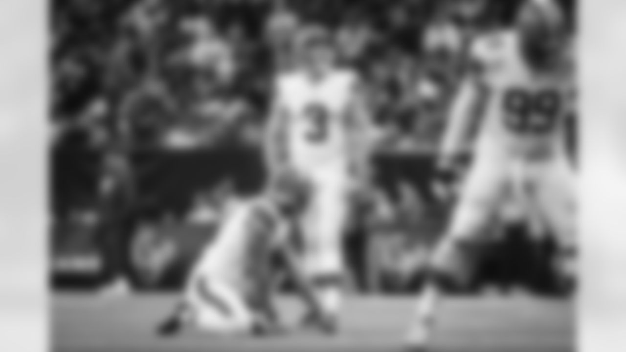 Kicker Cade York (3) during a NFL football game between the Cleveland Browns and Houston Texans on December 4, 2022 at NRG Stadium. The Browns won 27-14.