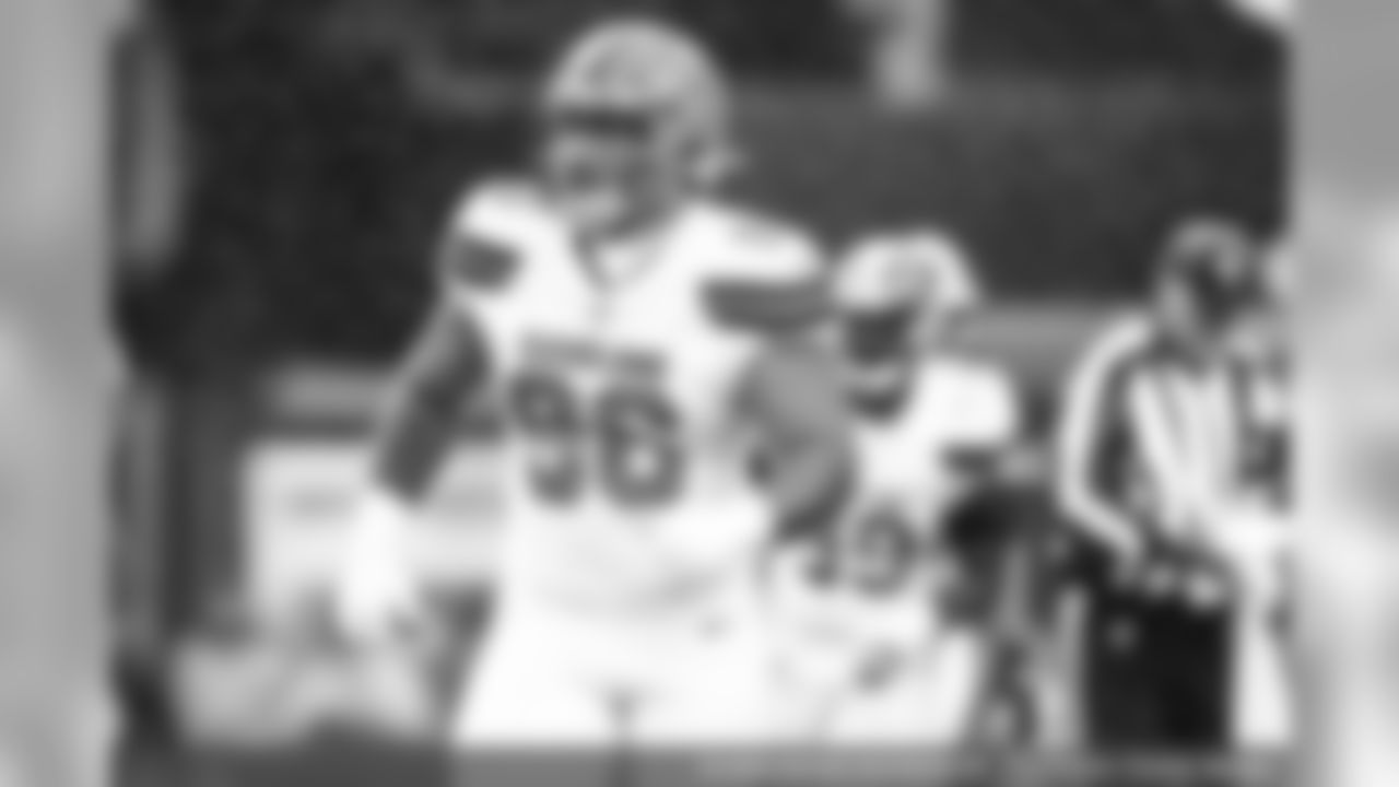 Defensive tackle Daniel Ekuale (96)