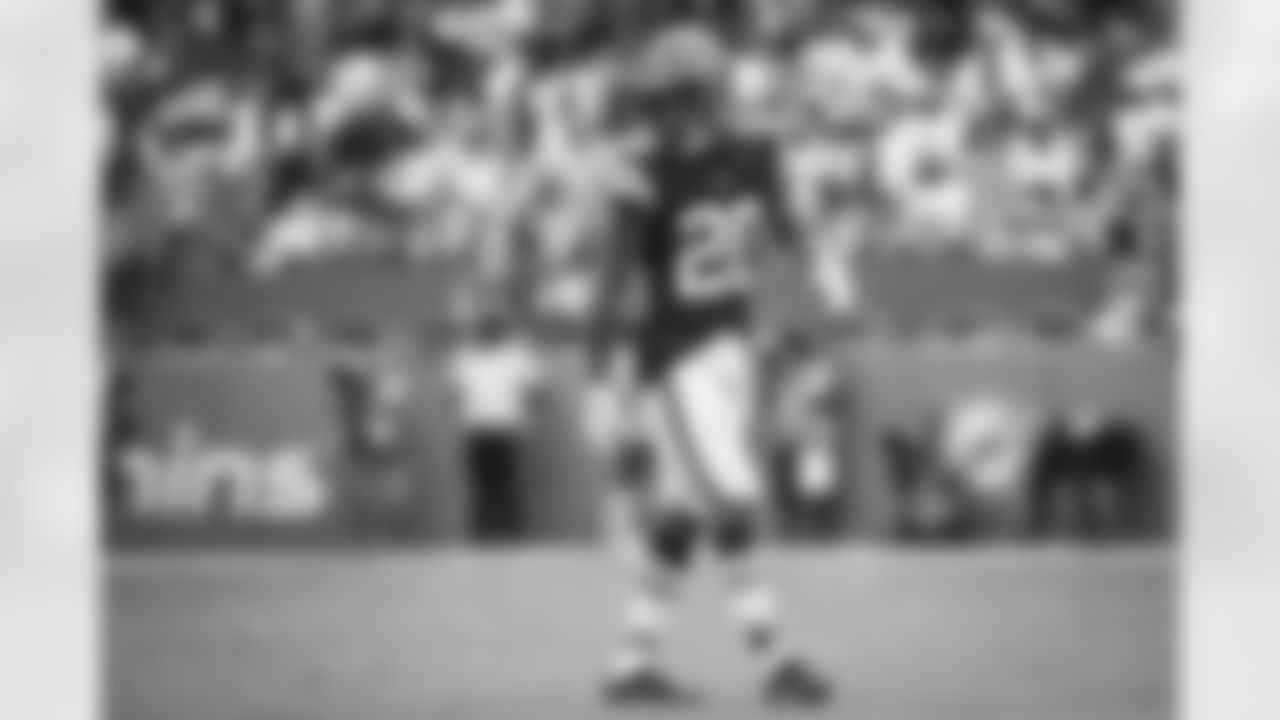 Cornerback Greg Newsome II (20) during a NFL football game between the Cleveland Browns and Miami Dolphins on November 13, 2022 at Hard Rock Stadium.