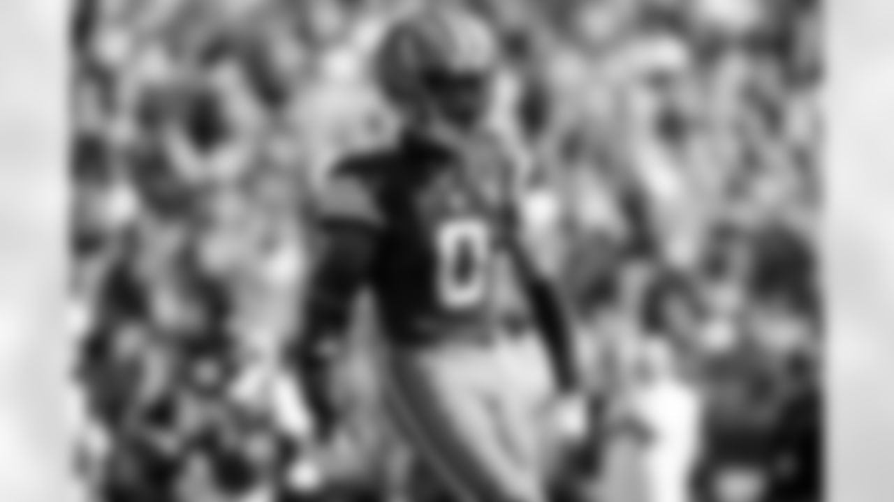 Cornerback Greg Newsome II (0) during a NFL football game between the Baltimore Ravens and Cleveland Browns on October 1, 2023 at Cleveland Browns Stadium.