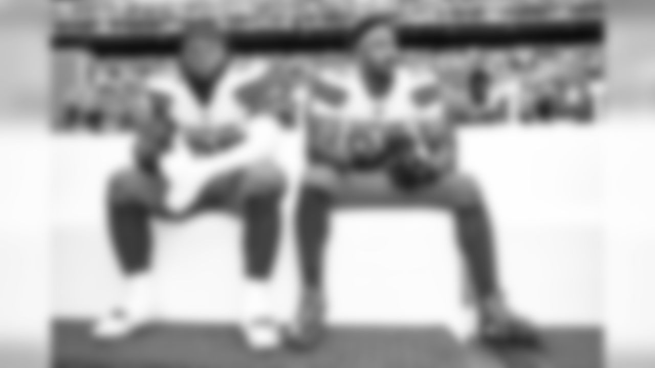 Check out our favorite photos of David Njoku and Myles Garrett