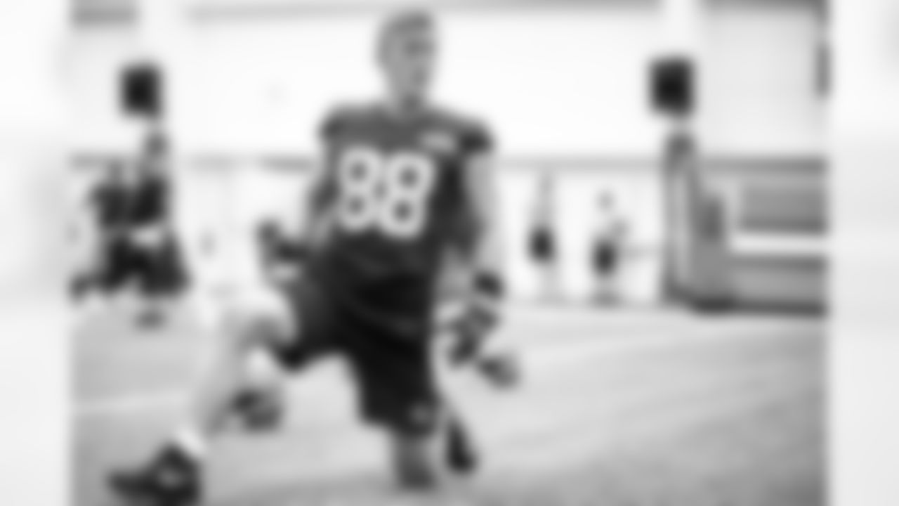 Tight end Harrison Bryant (88) during practice on September 7, 2020