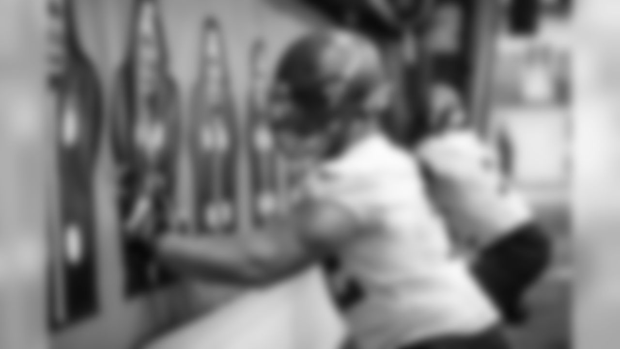 Guard Eric Kush (72) during the second day of minicamp on June 5, 2019.
