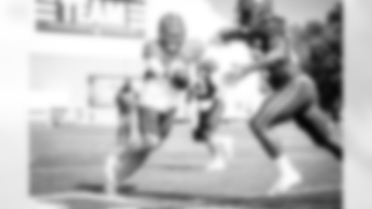 Quarterback Baker Mayfield (6) during practice on September 23, 2020