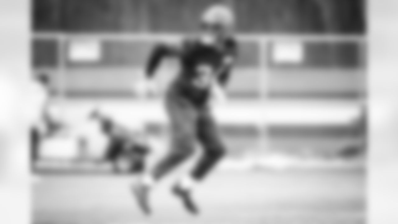 Cornerback Brian Allen (34) during practice on December 28, 2021.
