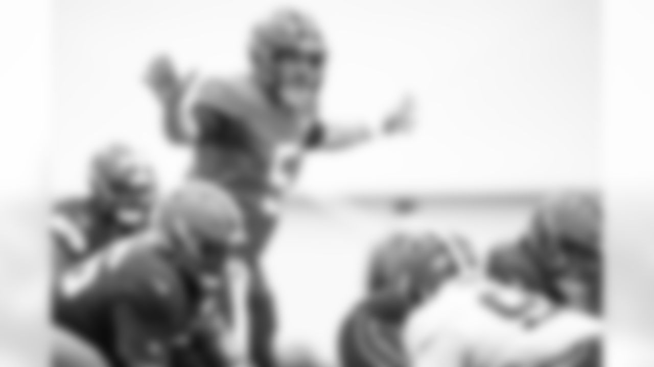 Quarterback Case Keenum (5) during practice on August 28, 2020