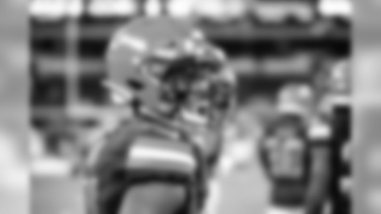Cornerback Denzel Ward (21) before the Browns vs. Colts preseason game.