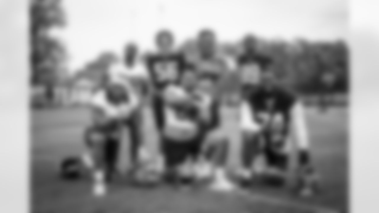 The rookie class photo after practice on the first day of Rookie Minicamp at CrossCountry Mortgage Campus on May 12, 2023.