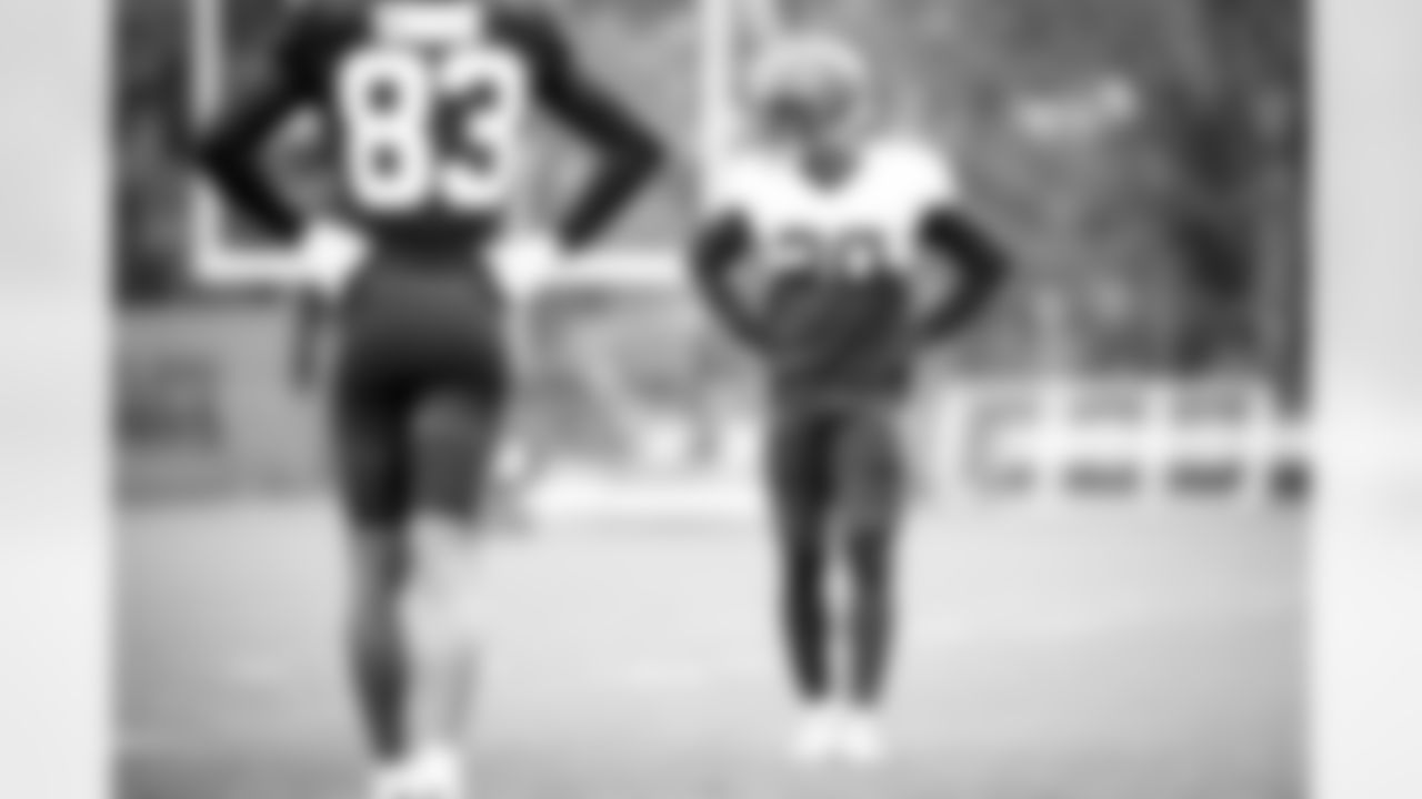 Cornerback Greg Newsome II (20) during practice on October 27, 2021.