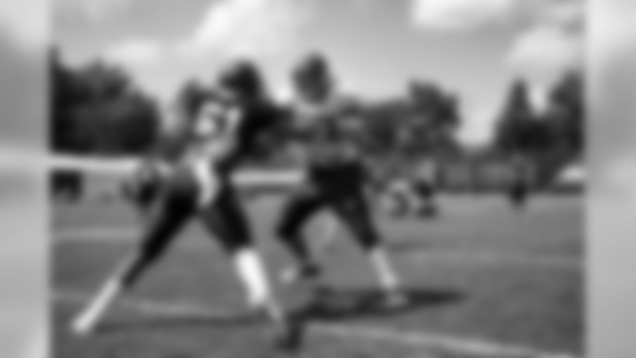 Guard Bryan Witzmann (71) during the seventh day of training camp on August 1, 2019.