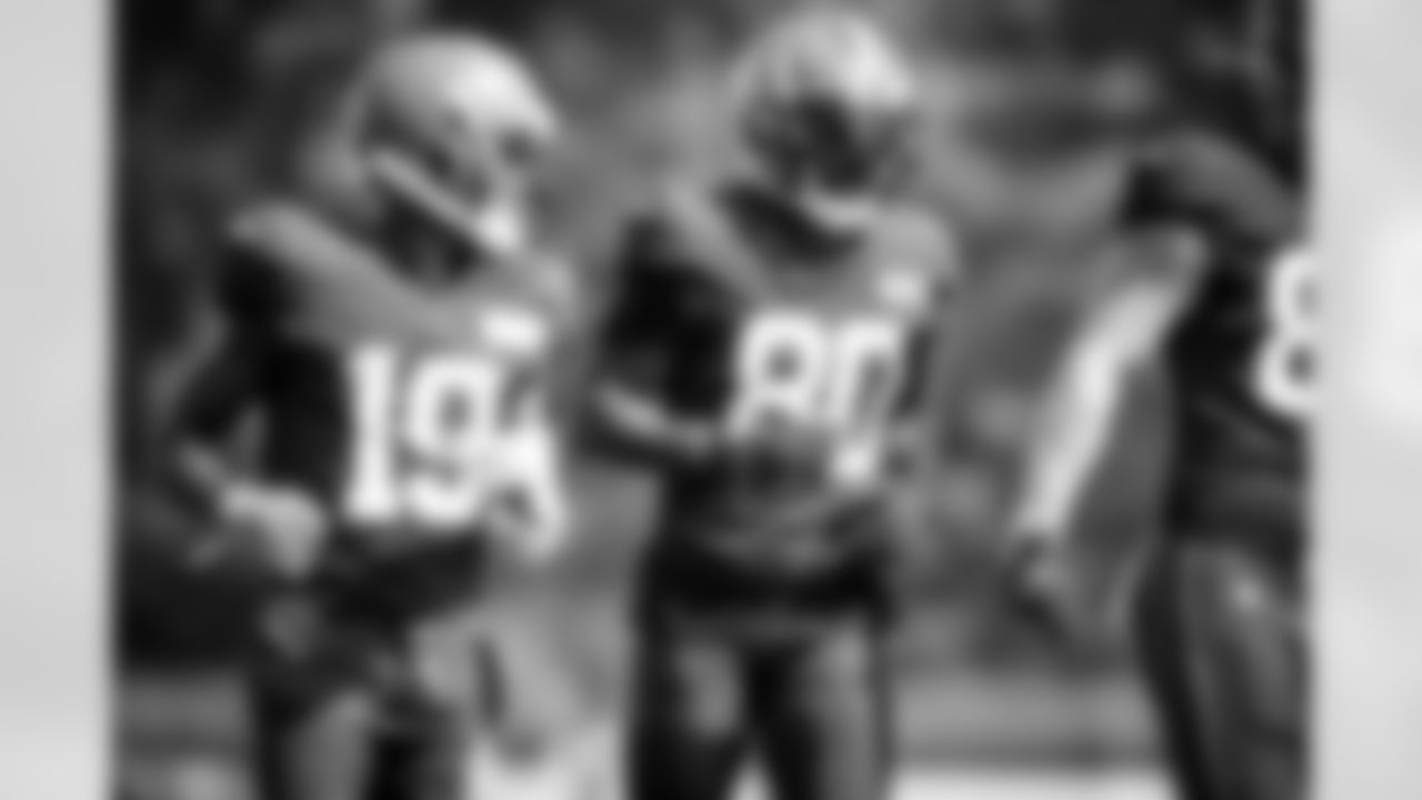 Wide receiver Jarvis Landry (80) during practice on September 23, 2020