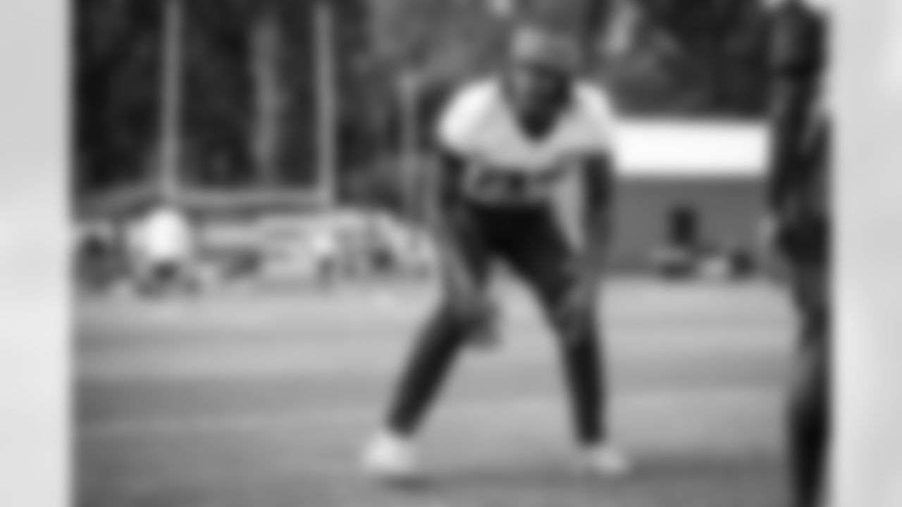 Cornerback Martin Emerson Jr. (23) during the first day of rookie and quarterback workouts at CrossCountry Mortgage Campus on July 23, 2022.